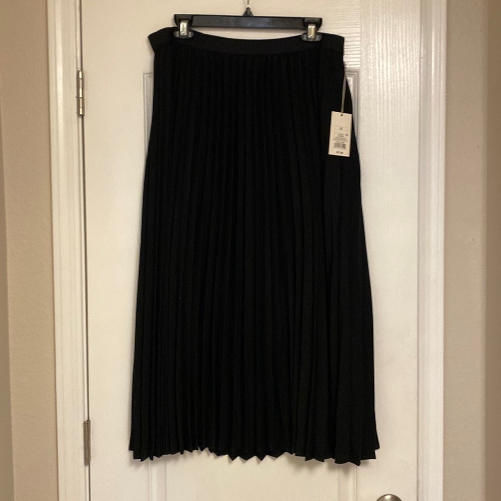 NWT A New Day (target) black pleated skirt size XL